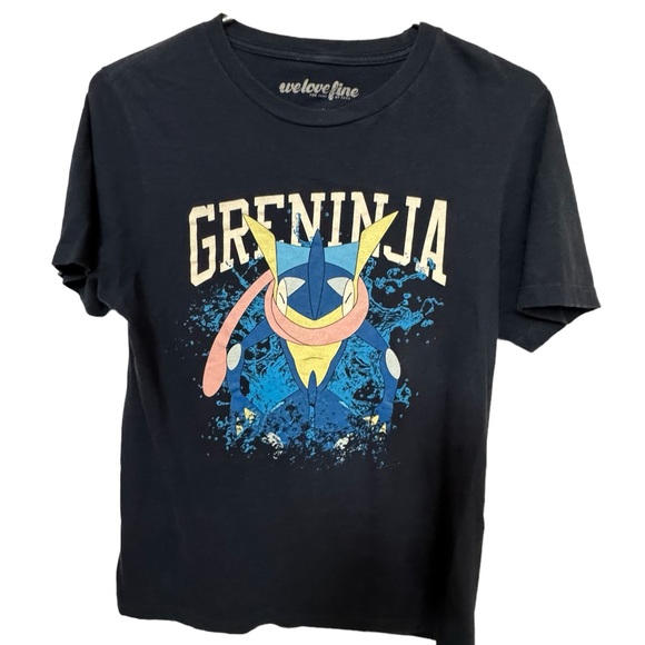 Pokémon Greninja Black Men’s S T-Shirt We Love Fine - Picture 1 of 3